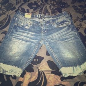 Denim cut offs
