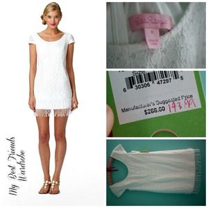 🆕 Lilly Pullitzer Lace Fringe Dress