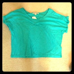 BRAND NEW Turquoise midriff top