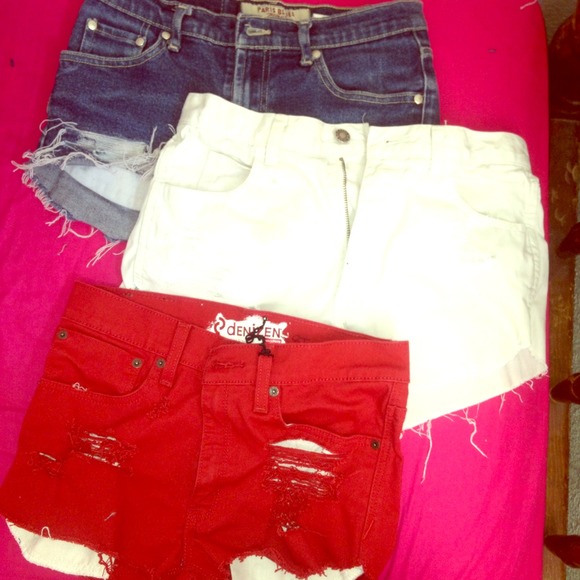 Hi waist shorts Bundle!! Size 1/3