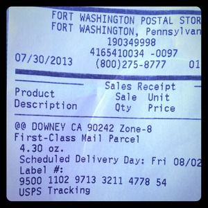 Shipped IPhone 5 car charger