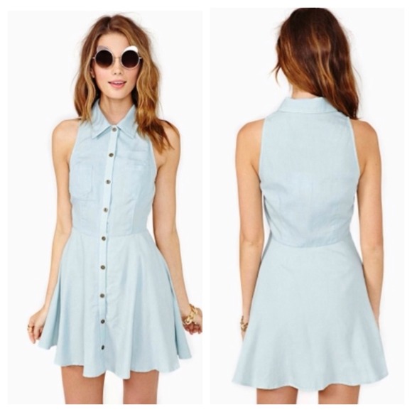 Nasty gal summer feeling denim dress