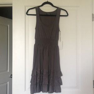 Fun and flowy grey dress