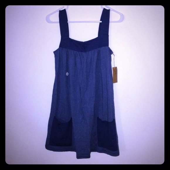 New with tags women's organic cotton tunic dress.