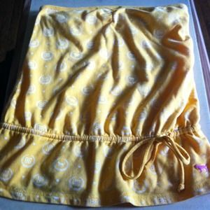 Victoria Secret Yellow Strapless.