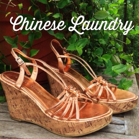 🚫SOLD🚫#103 Chinese Laundry Copper Wedges