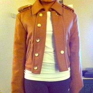 Coat/Jacket Tan FOREVER21