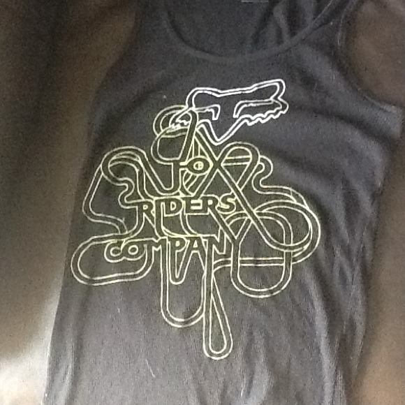 A cute black Fox tank top