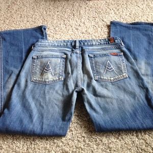 BLOWOUT 7 for all mankind jeans