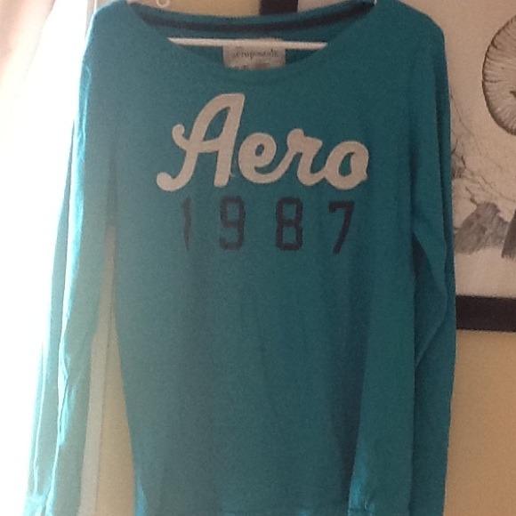 Turquoise aero long sleeve