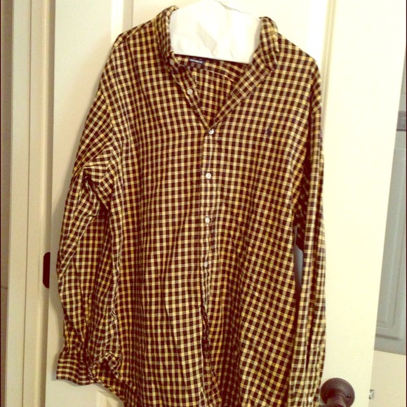Mens xl polo button down