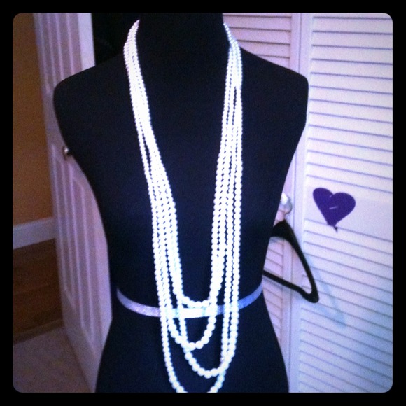 Faux pearls