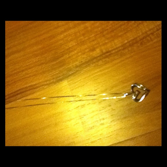 10k gold necklace heart with diamonds