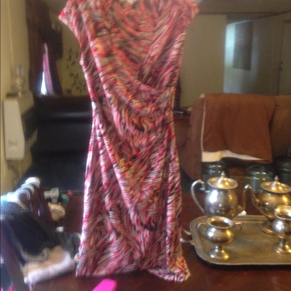 Sexy fitting wrap dress