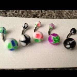 Belly rings each belly ring 4$, bundle for 15$