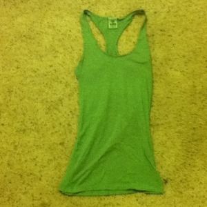 Cute green exercise tank :)