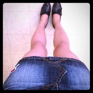 ❤Clrndd Palmer❤denim skirt