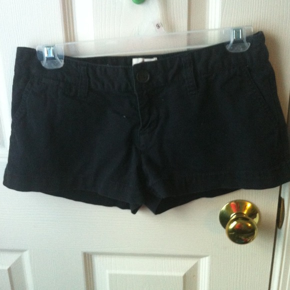 Black shorts!