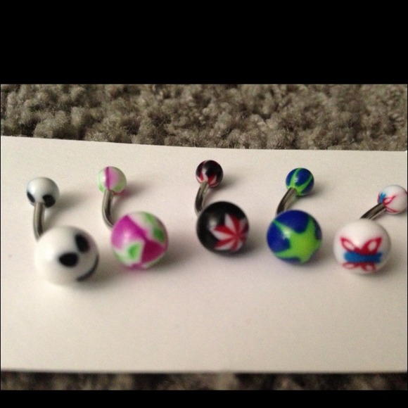 Belly rings!!! Bundle 15$ (each 4$) - Picture 1 of 2