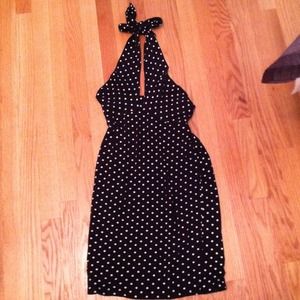 American apparel bandeau/ halter dress