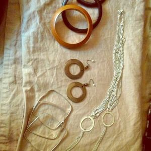 Bracelet, necklace bundle.