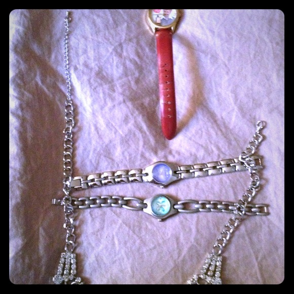 Watch, necklace bundle