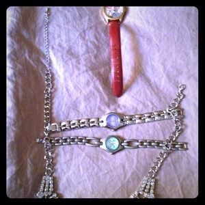 Watch, necklace bundle