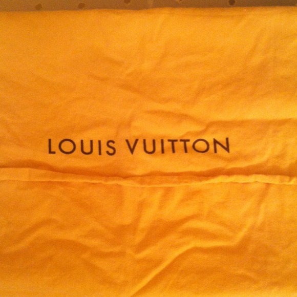 Authentic Louis Vuitton dust bag