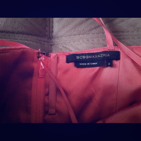 Coral pink BCBG Dress - Picture 1 of 3