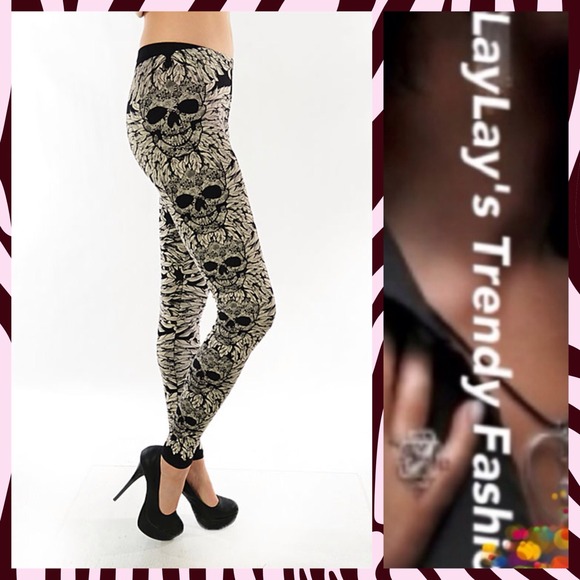 Pants - Skull Tights