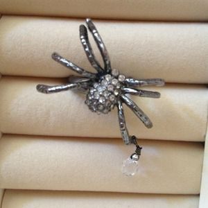Betsey Johnson Spider Ring. NWOT