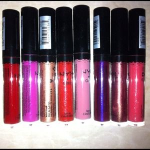 NYX lipgloss bundle