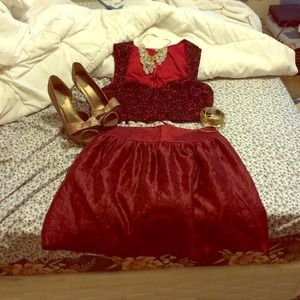 Cute two piece dress! REDUCED