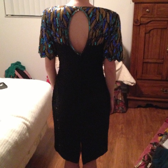 Vintage cocktail dress - Picture 2 of 4