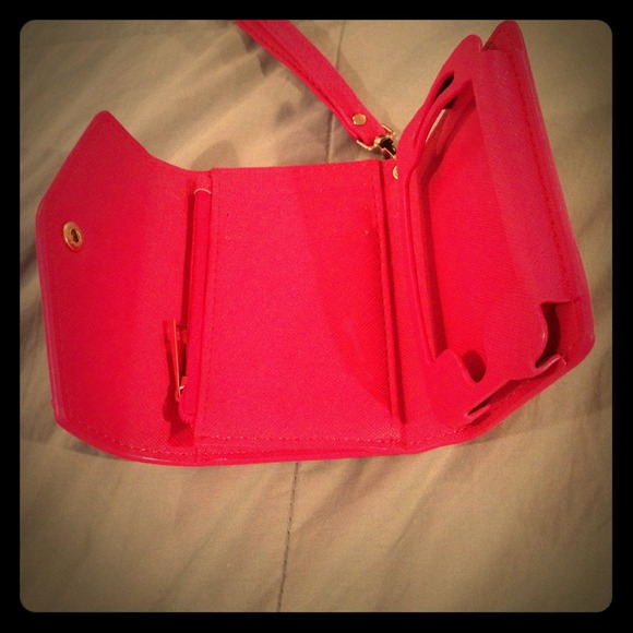 Cell phone holder/clutch