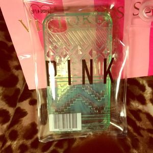 Turquoise Victoria's Secret IPhone 4/4s case