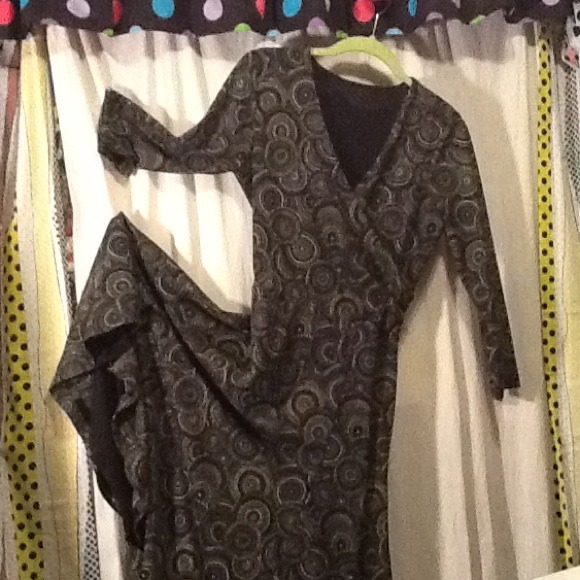 Polyester lined dress