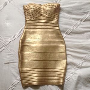 Sexy Metalic Strapless!!!