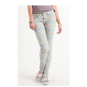 Pacsun Chevron Skinny Jeans