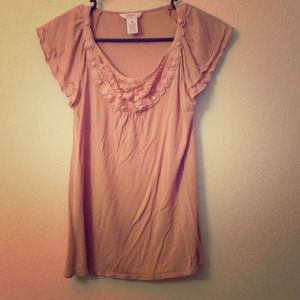 Peach Blouse