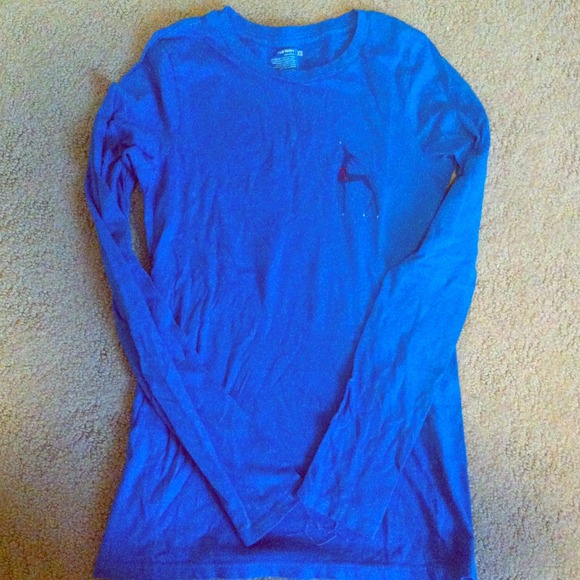 Cute true blue reindeer long sleeve shirt (xsmall)