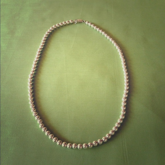 🌺Bundled🌺Sterling Silver Bead Necklace❤