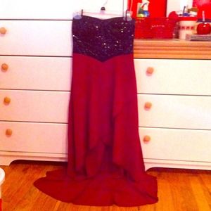 Gorgeous sequin high low dress size large! ❤❤❤