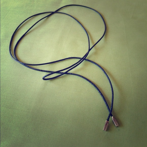 Authentic Pandora Black Leather Cord❤