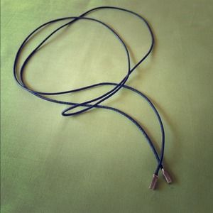 Authentic Pandora Black Leather Cord❤