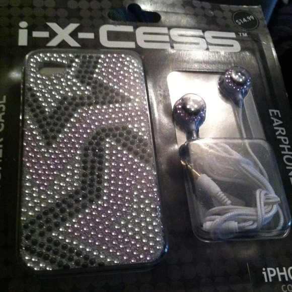 Designer case with matching earphones