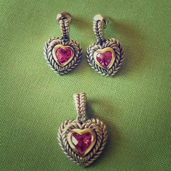 Sterling Silver and 10k with Pink Sapphires❤