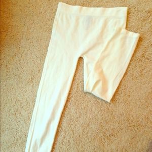 White leggings