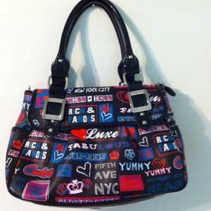 KATHY VAN ZEELAND TOTE 💋💜 REDUCED!