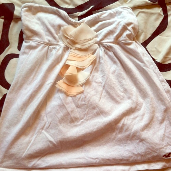 Hollister strapless shirt